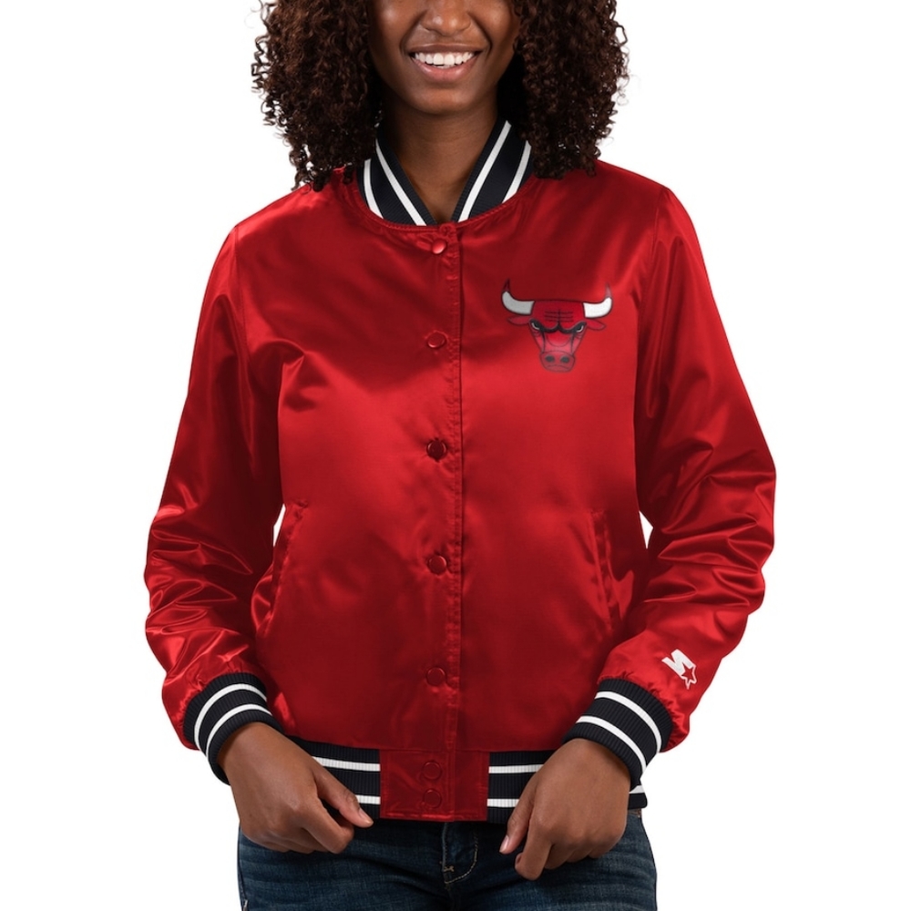 New women's Chicago Bulls Starter Jacket sz S - SOLD OUT ONLINE
